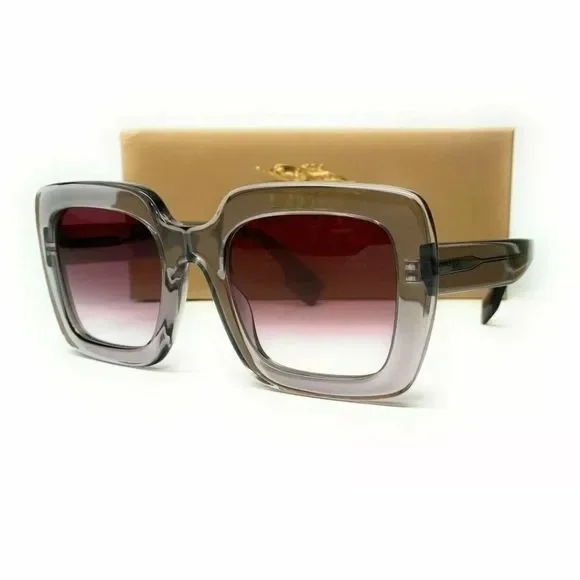 Burberry Women\'s Transparent Grey Sunglasses! Burberry Women main image 4